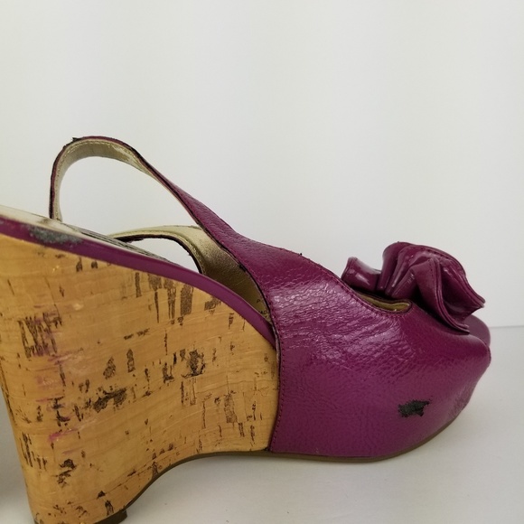 Steve madden pink wedges size 6 - Picture 8 of 8